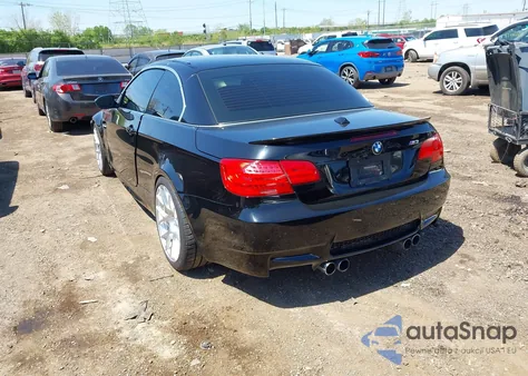 2011 BMW M3 из США, поврежденный, VIN WBSDX9C50BE585251